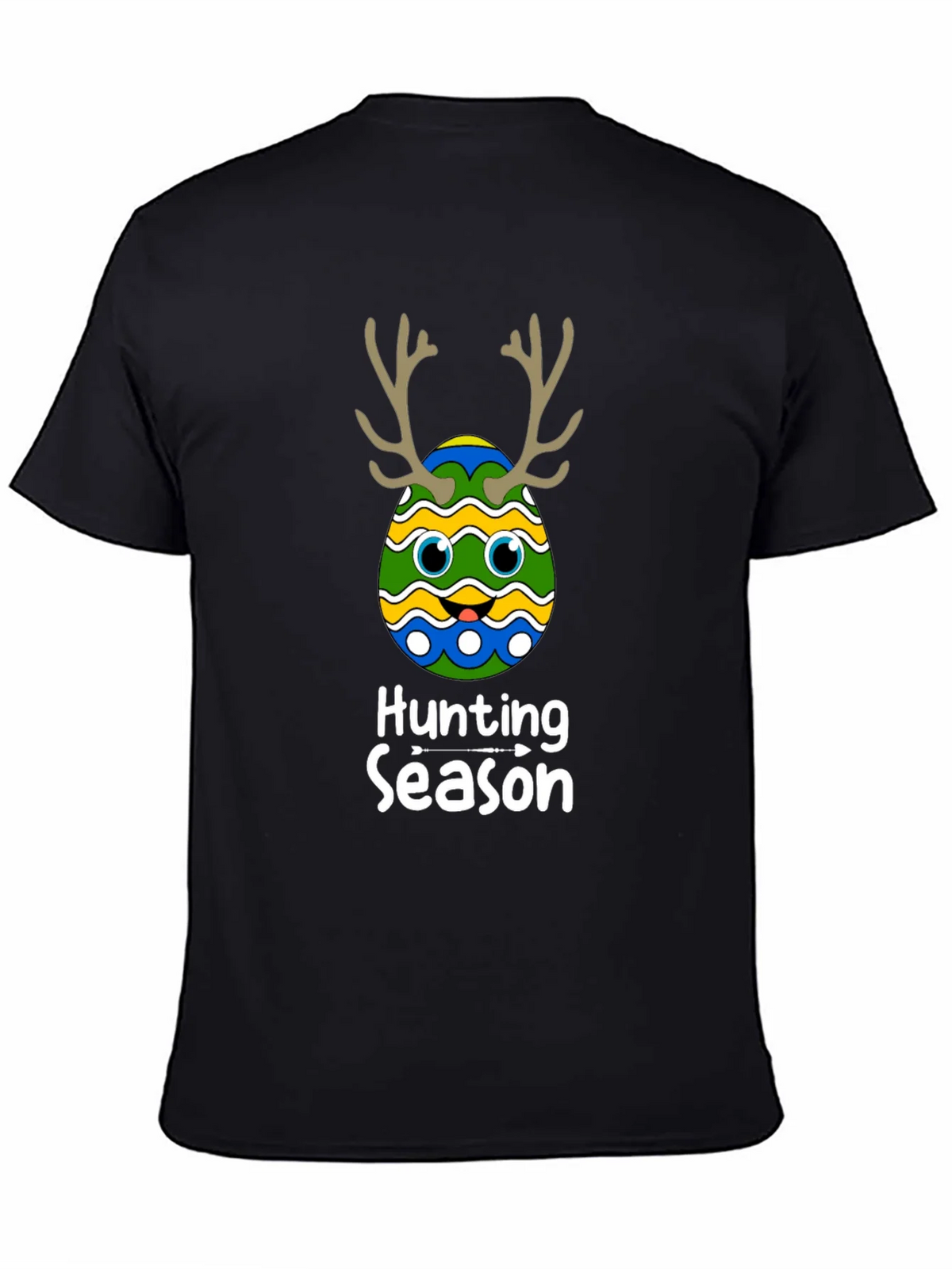 Hunting Season Easter Egg Deer Antler T-Shirt product image 4