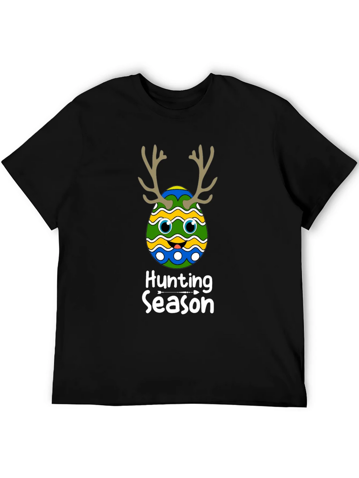 Hunting Season Easter Egg Deer Antler T-Shirt product image 5