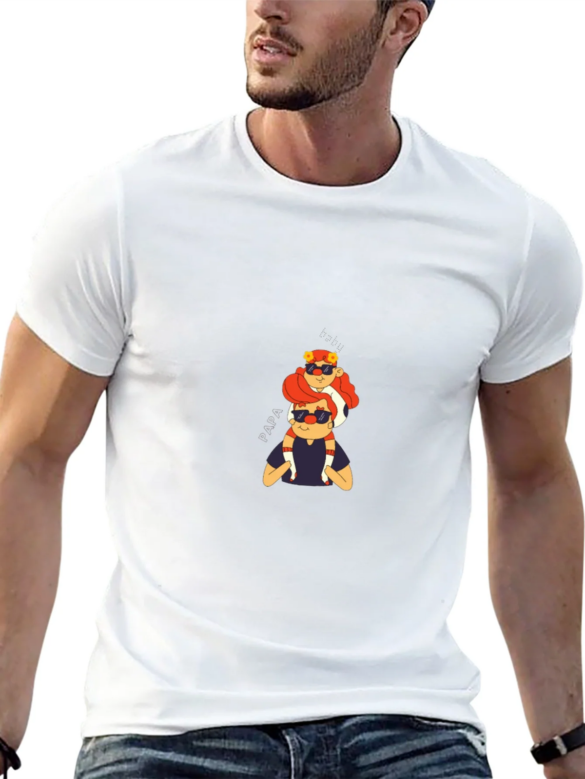 Cool Dad & Daughter Graphic Tee product image 12