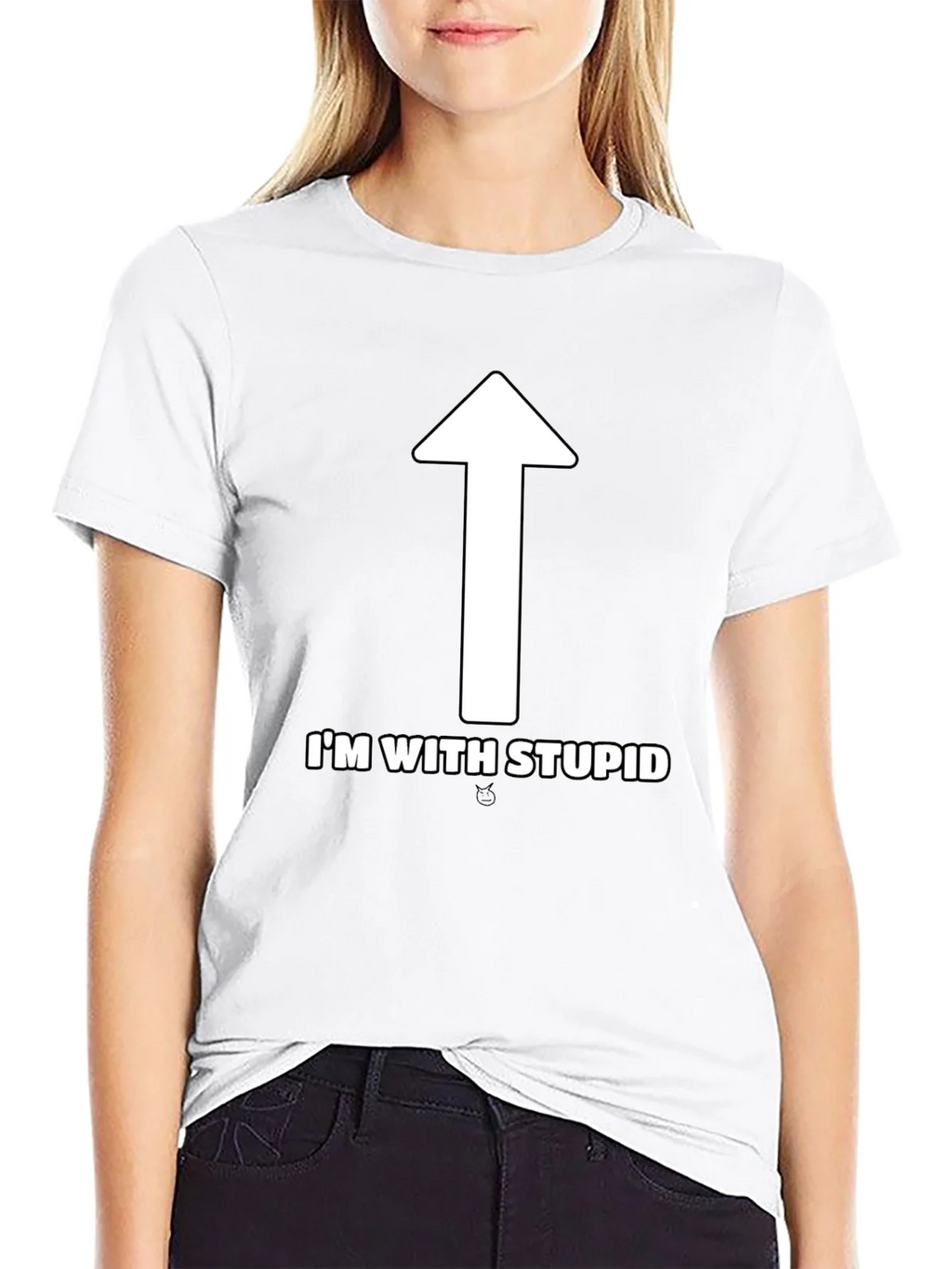 Im With Stupid T-Shirt - Funny Novelty Tee product image 8