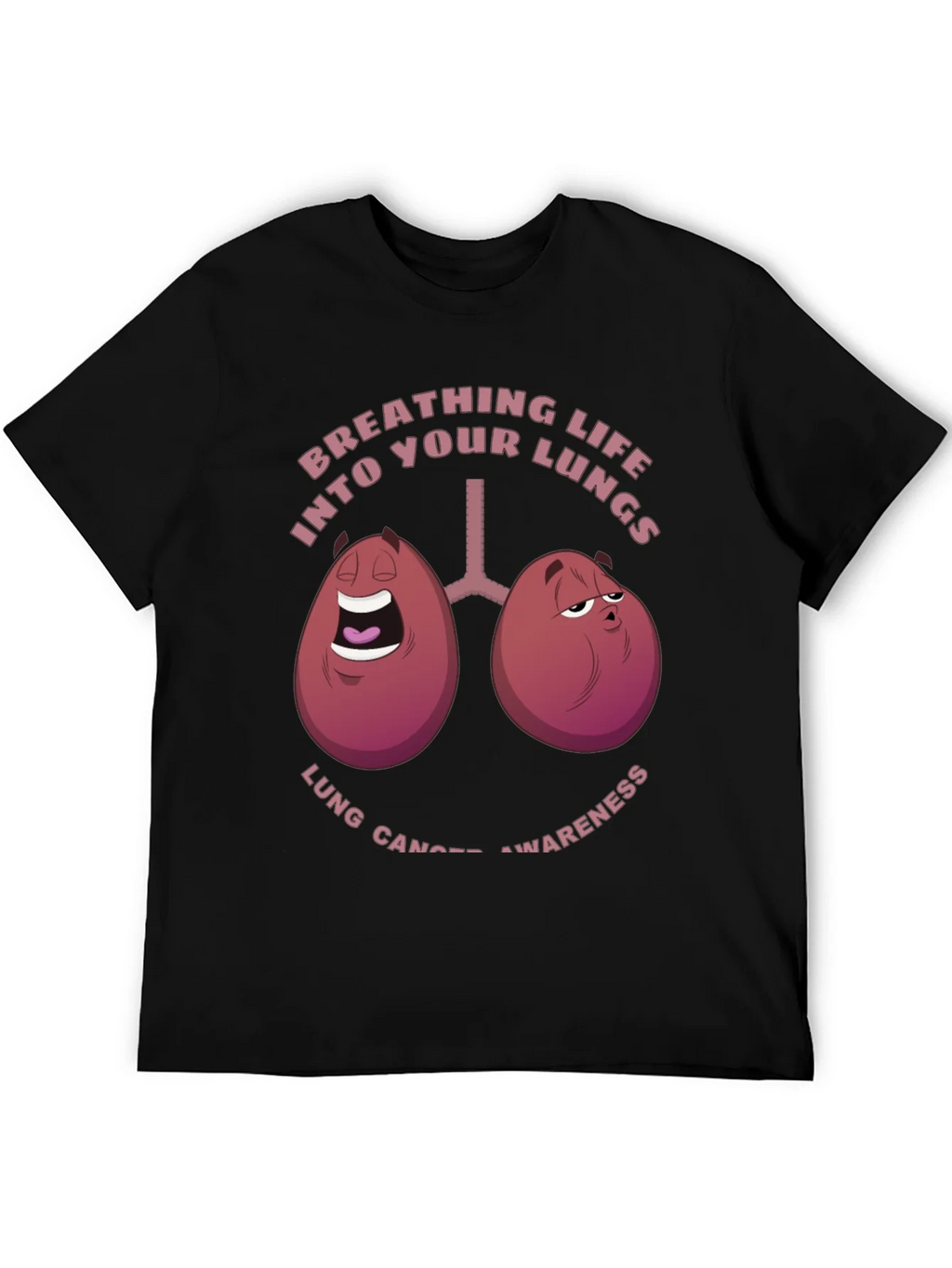 Breathing Life T-Shirt Lung Cancer Awareness Tee product image 5
