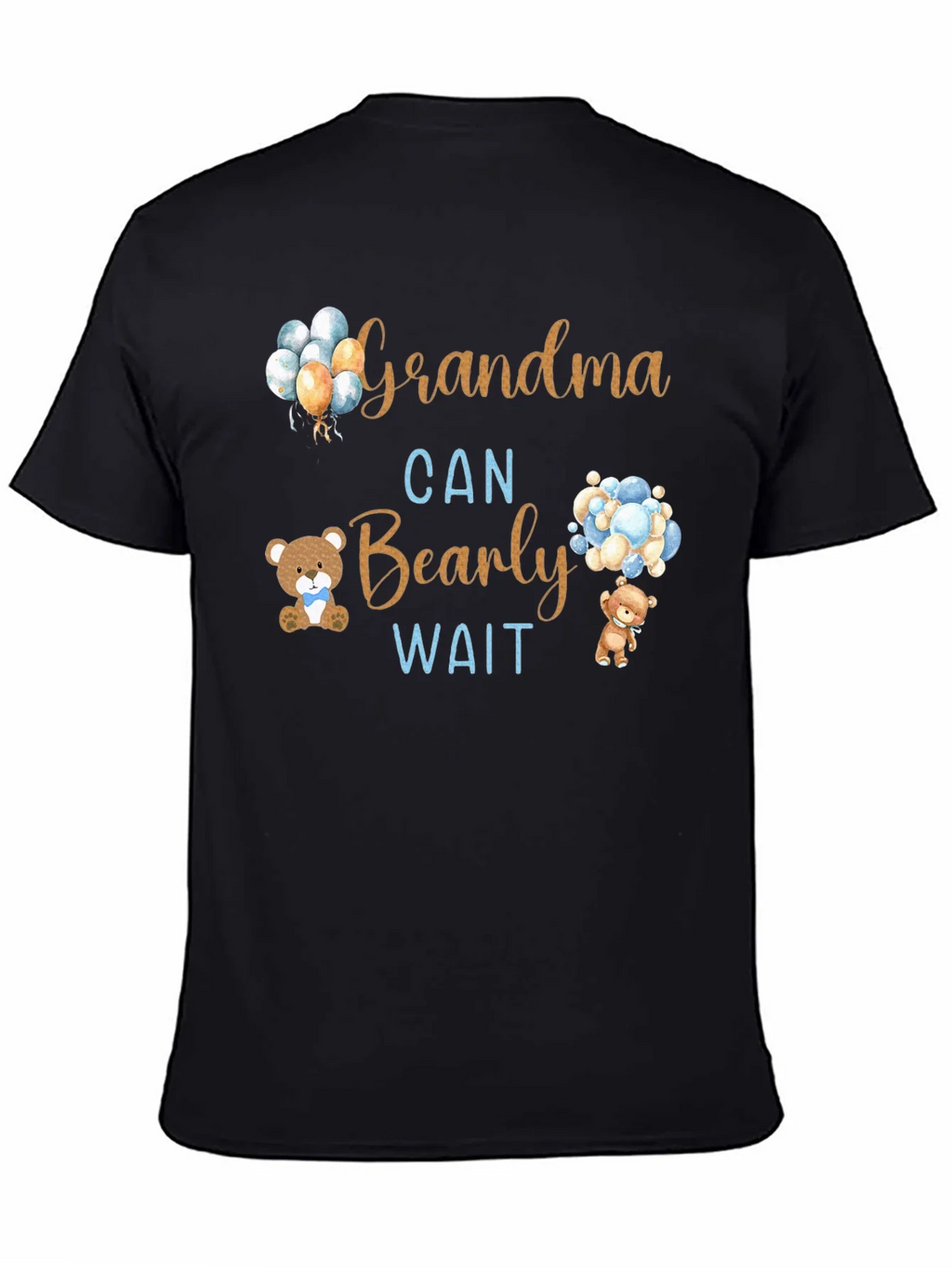 Grandma Can Bearly Wait T-Shirt product image 4