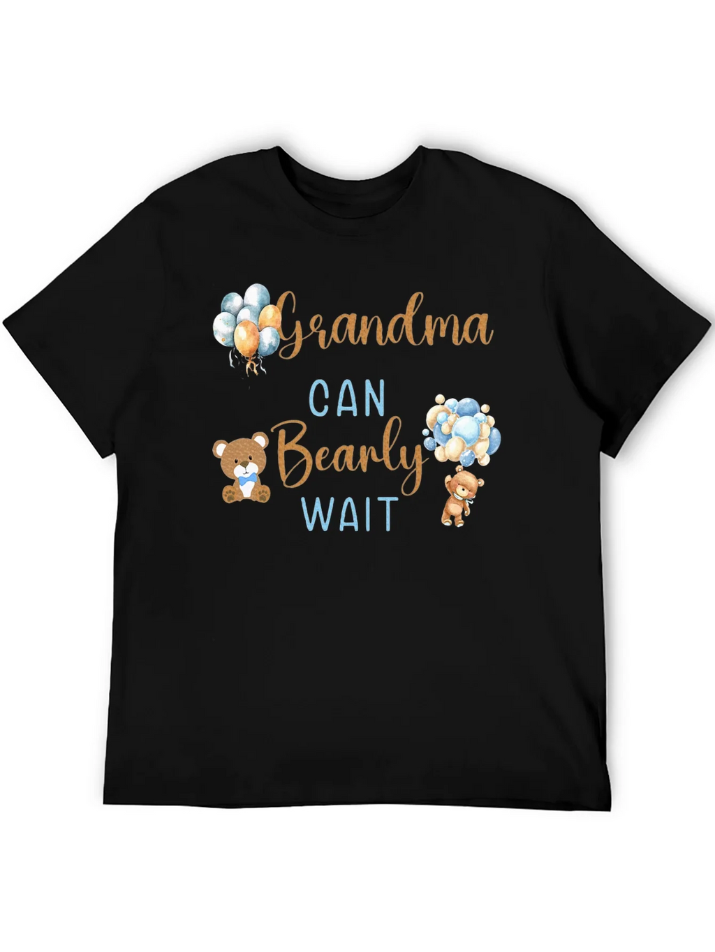 Grandma Can Bearly Wait T-Shirt product image 5
