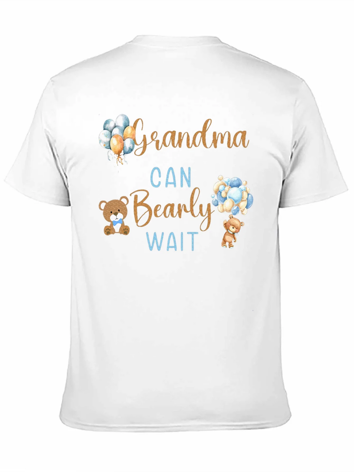 Grandma Can Bearly Wait T-Shirt product image 10