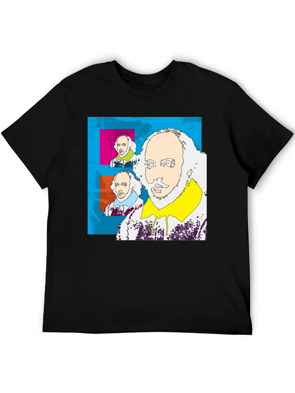Shakespeare Pop Art T-Shirt - Bold and Unique Design product image 4