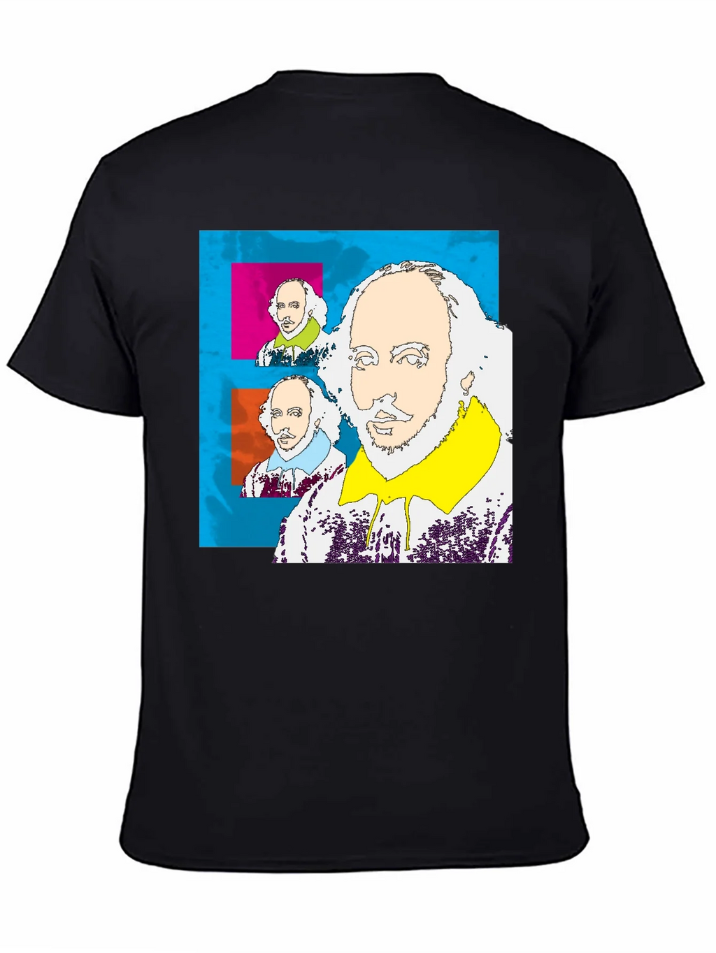 Shakespeare Pop Art T-Shirt - Bold and Unique Design product image 3