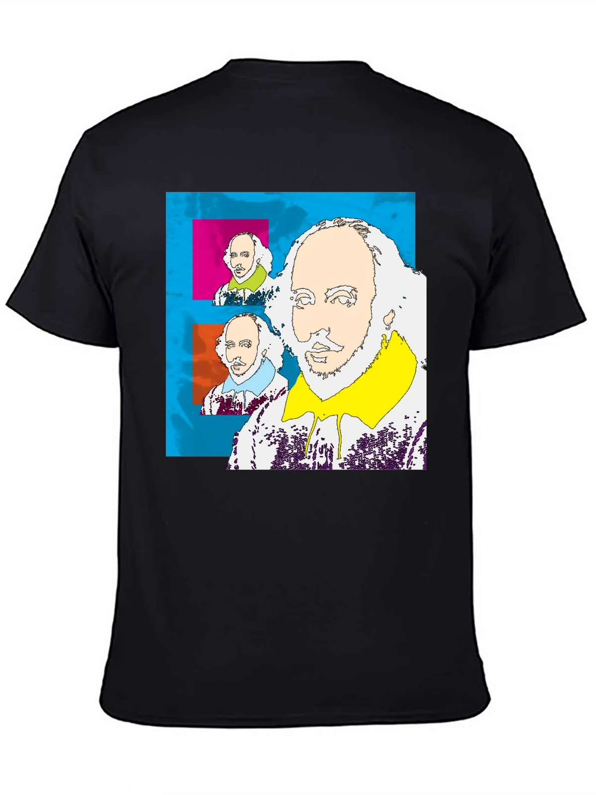 Shakespeare Pop Art T-Shirt - Bold and Unique Design product image 3