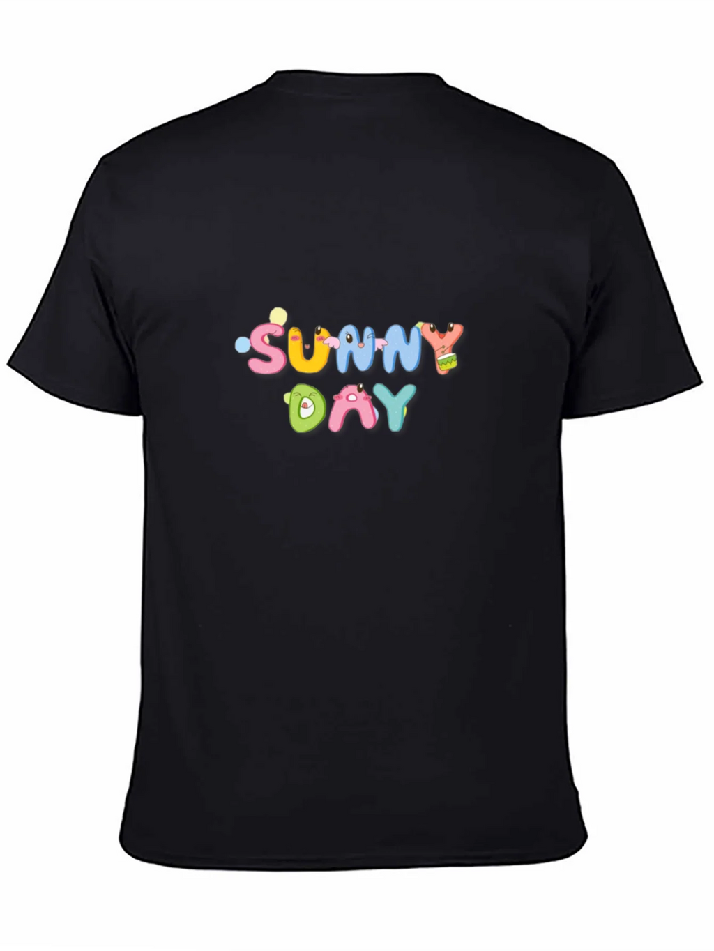 Sunny Day Graphic Black T-Shirt product image 4