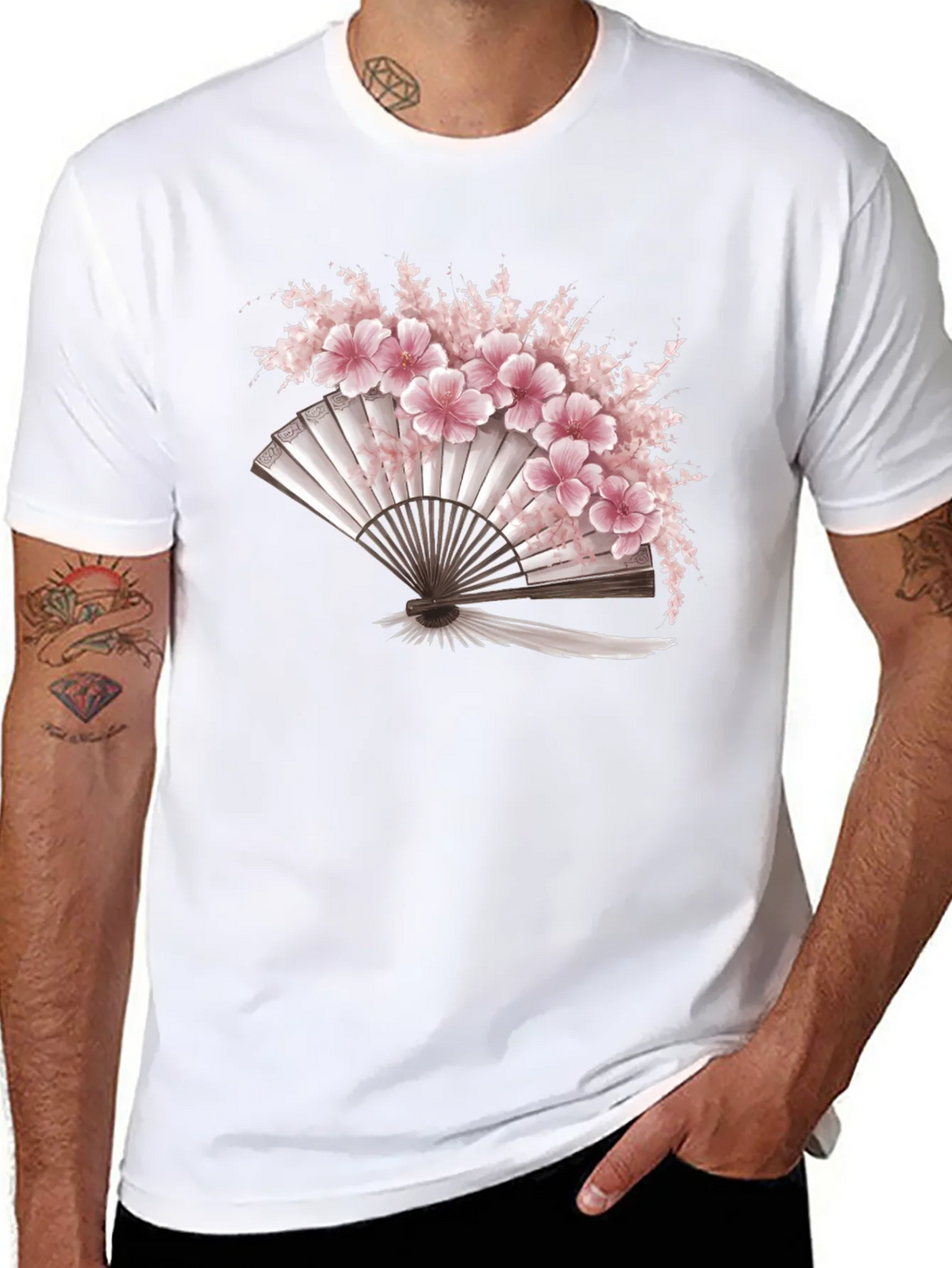 Sakura Fan Graphic Tee product image 6