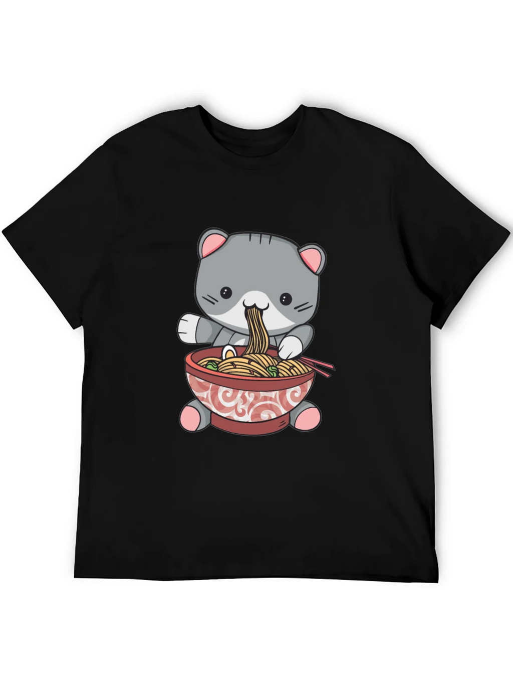 Cat Ramen T-Shirt product image 5