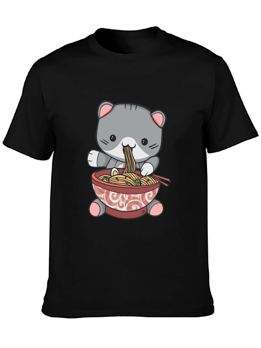 Cat Ramen T-Shirt product image 3