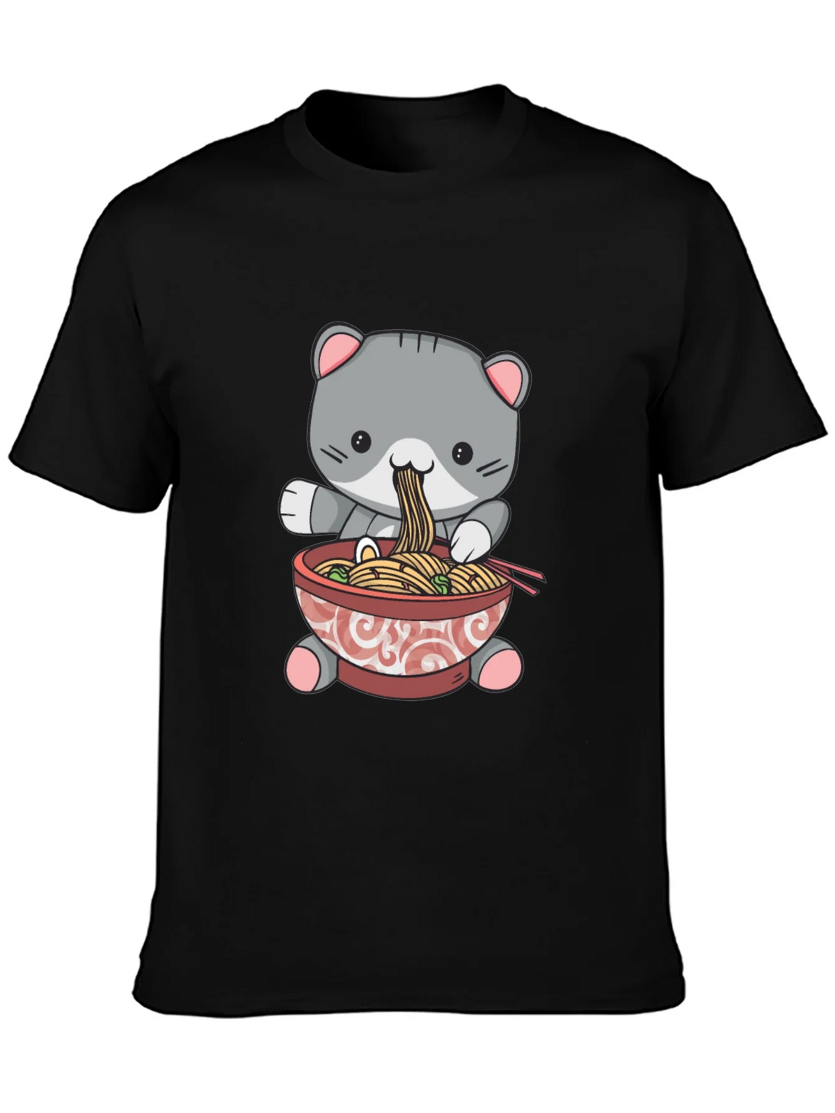 Cat Ramen T-Shirt product image 3