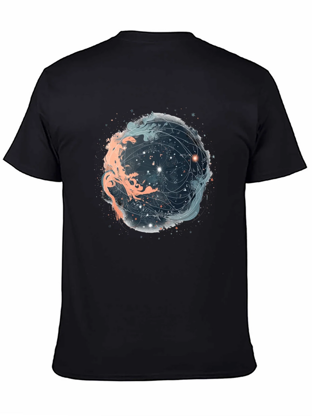 Celestial Yin Yang Graphic Tee product image 2