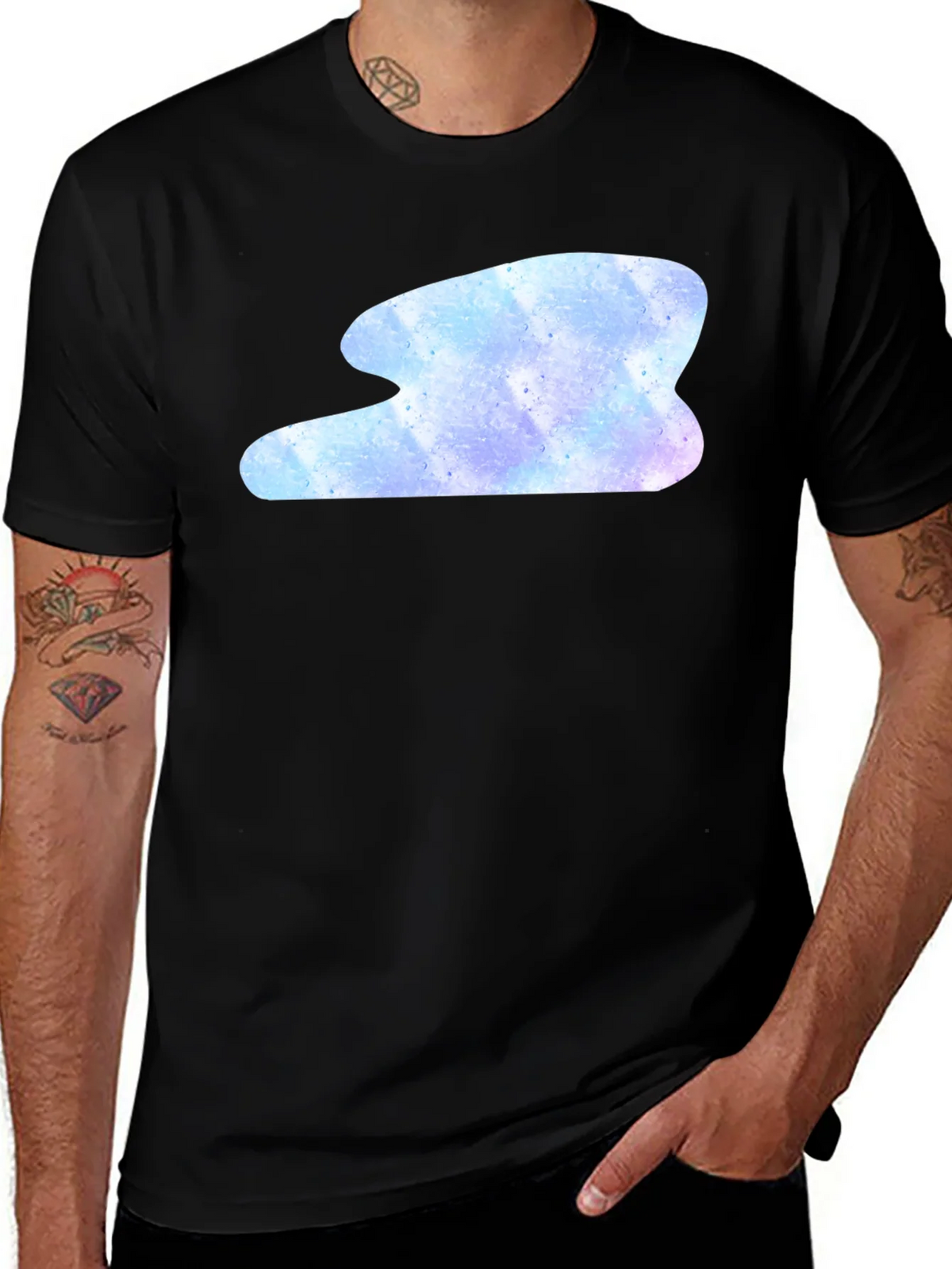 Abstract Cloud T-Shirt - Soft Style Everyday Wear product image 1