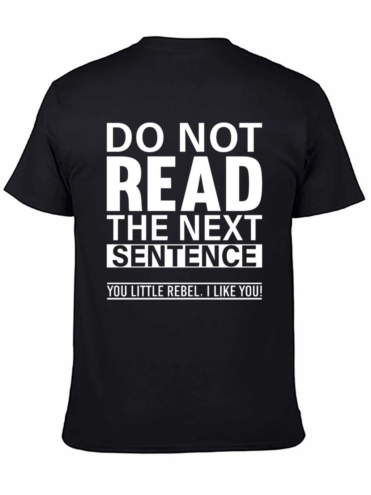 Rebel Humor Graphic Tee - Do Not Read! product image 4