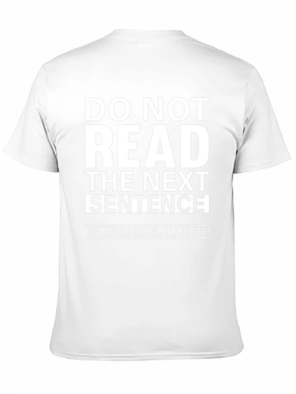 Rebel Humor Graphic Tee - Do Not Read! product image 10