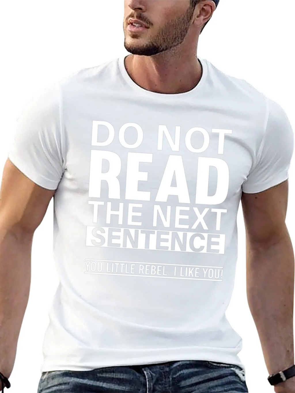 Rebel Humor Graphic Tee - Do Not Read! product image 12