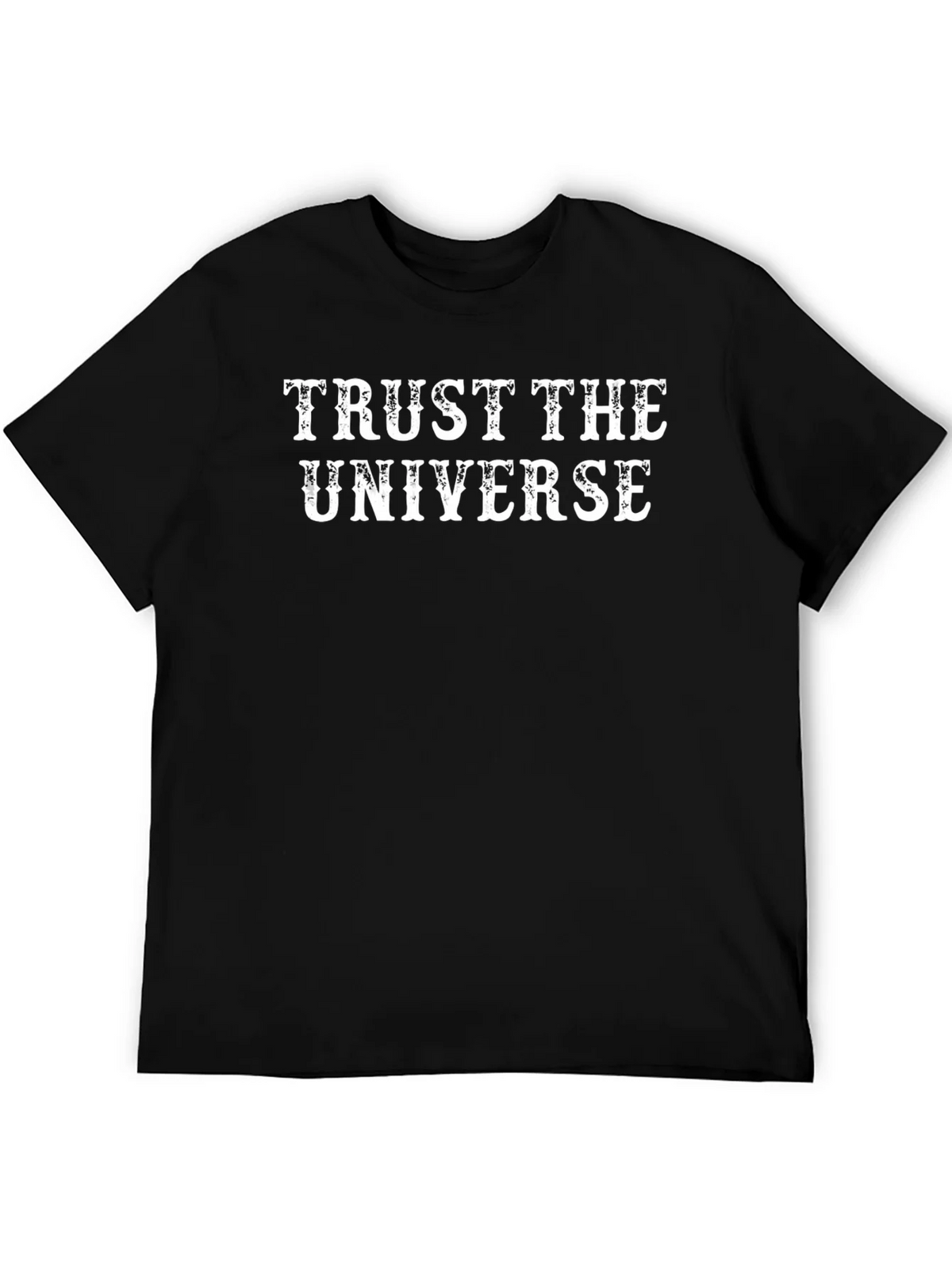 Trust the Universe Black Graphic T-Shirt product image 4
