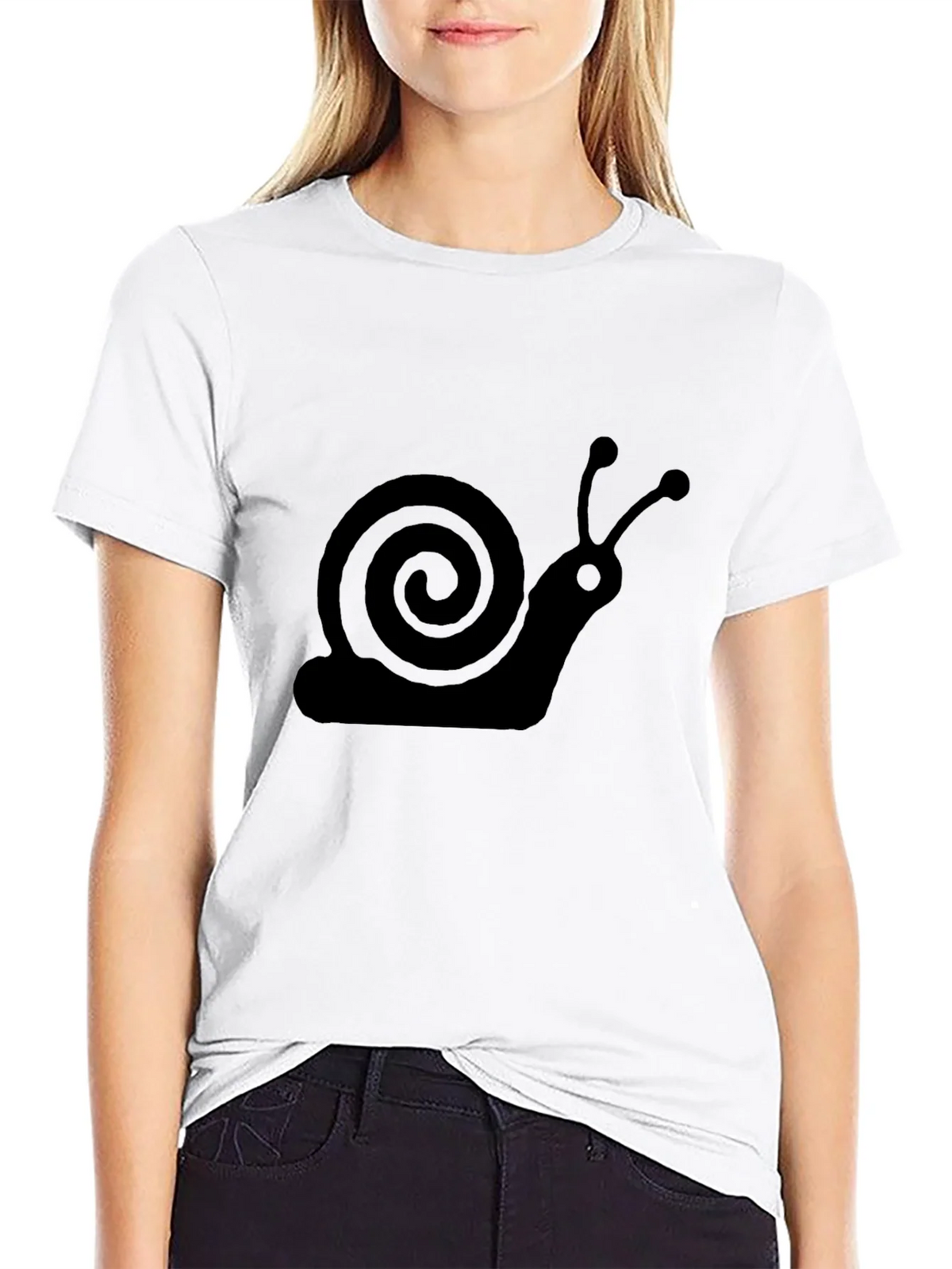 Snail Graphic Tee - Soft Cotton Crewneck T-Shirt product image 8