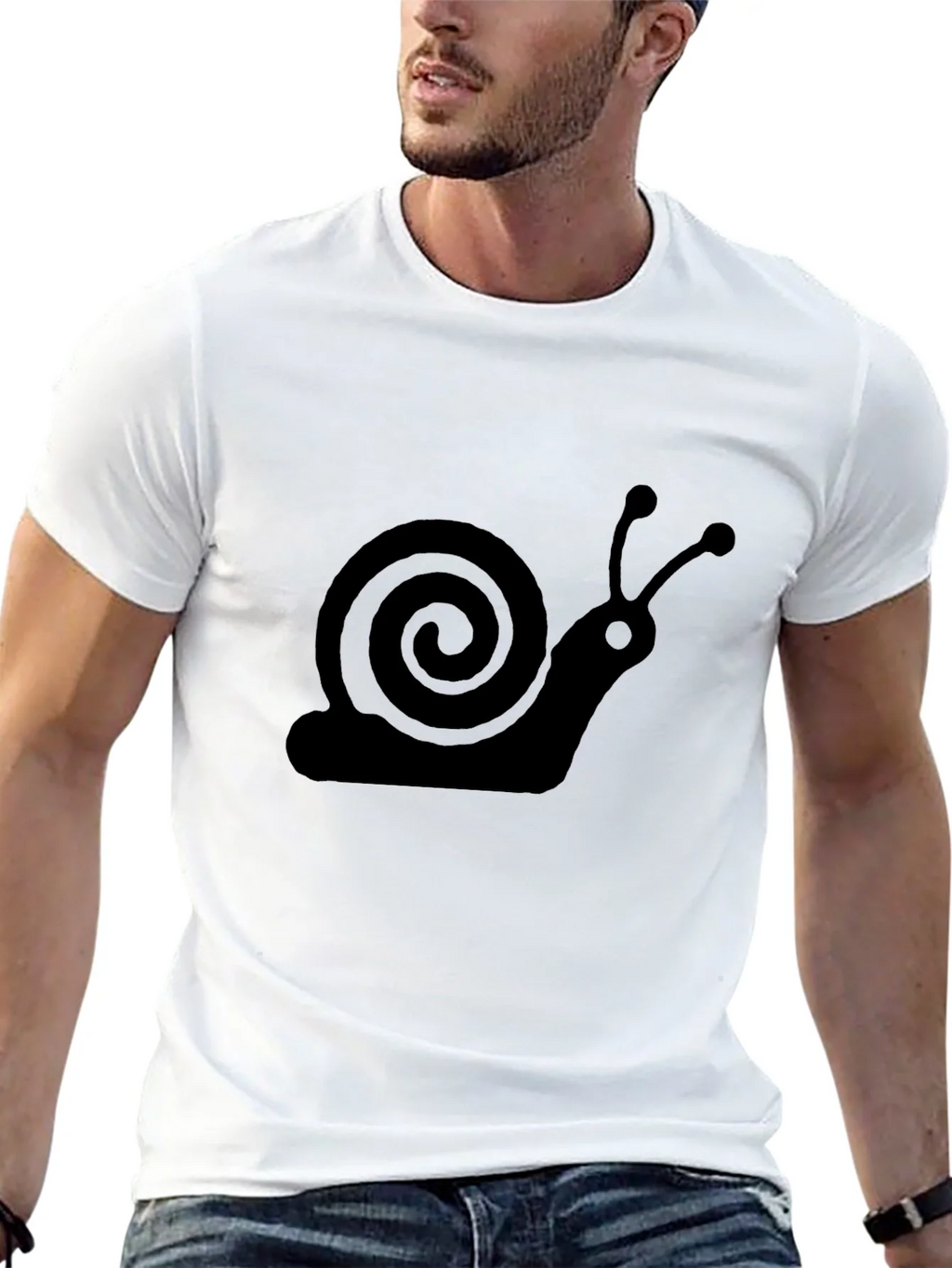 Snail Graphic Tee - Soft Cotton Crewneck T-Shirt product image 12