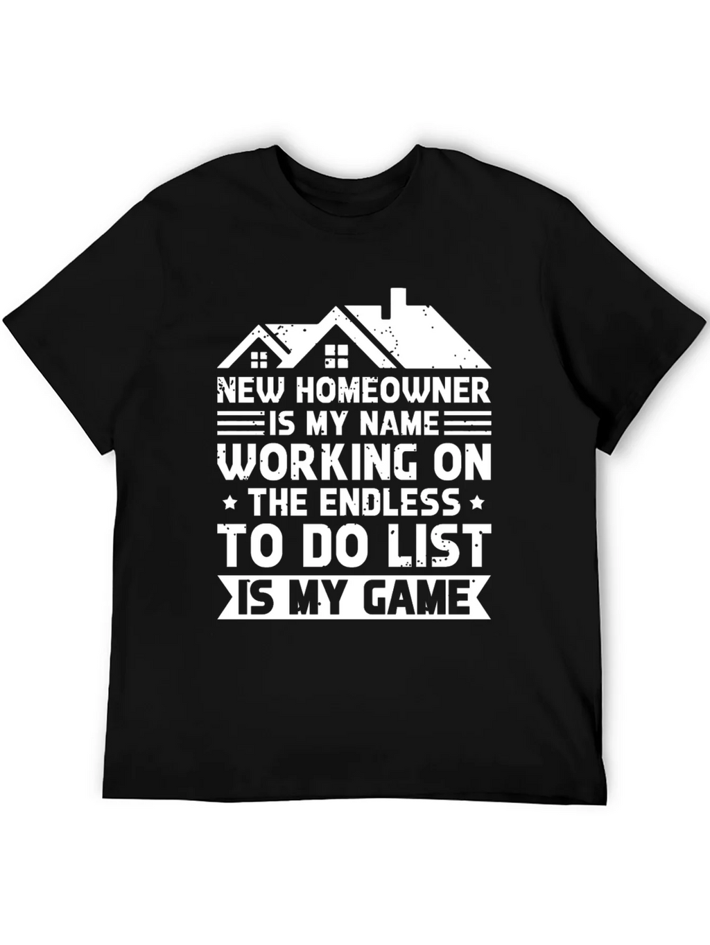 New Homeowner T-Shirt: Endless To-Do List Game product image 5