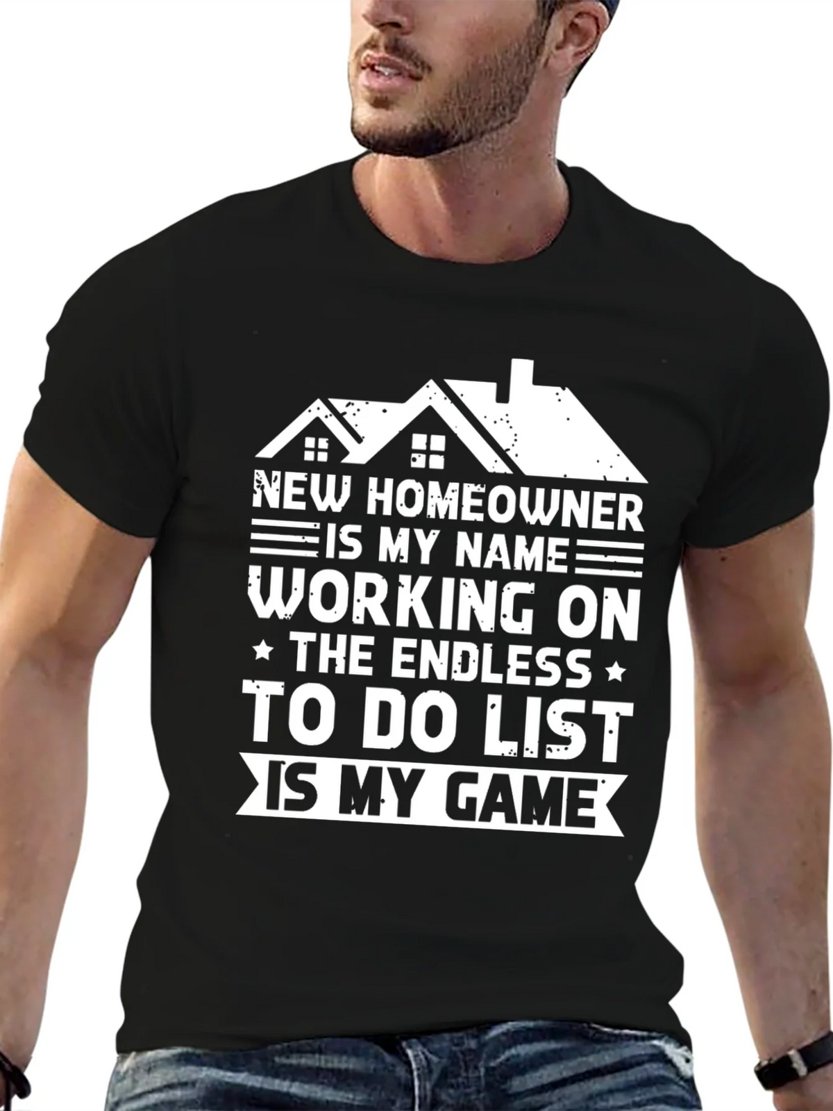 New Homeowner T-Shirt: Endless To-Do List Game product image 6