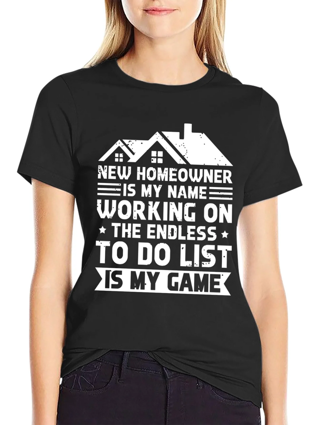 New Homeowner T-Shirt: Endless To-Do List Game product image 2