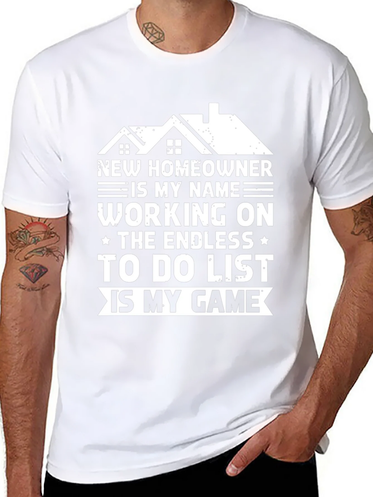 New Homeowner T-Shirt: Endless To-Do List Game product image 7