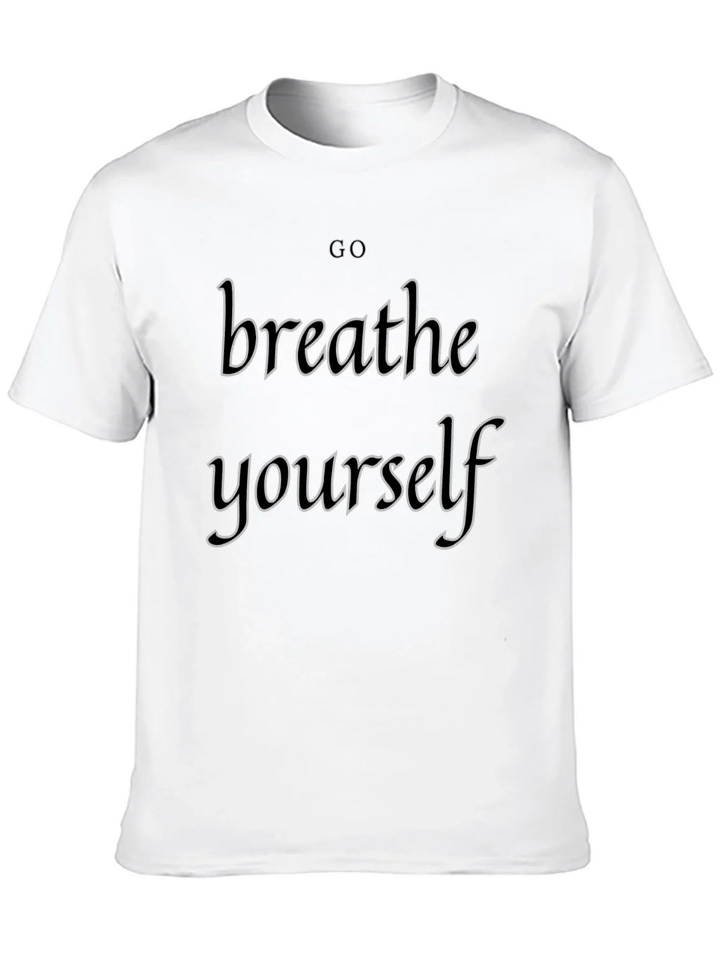 Breathe Yourself Graphic Tee - Casual Comfort product image 5