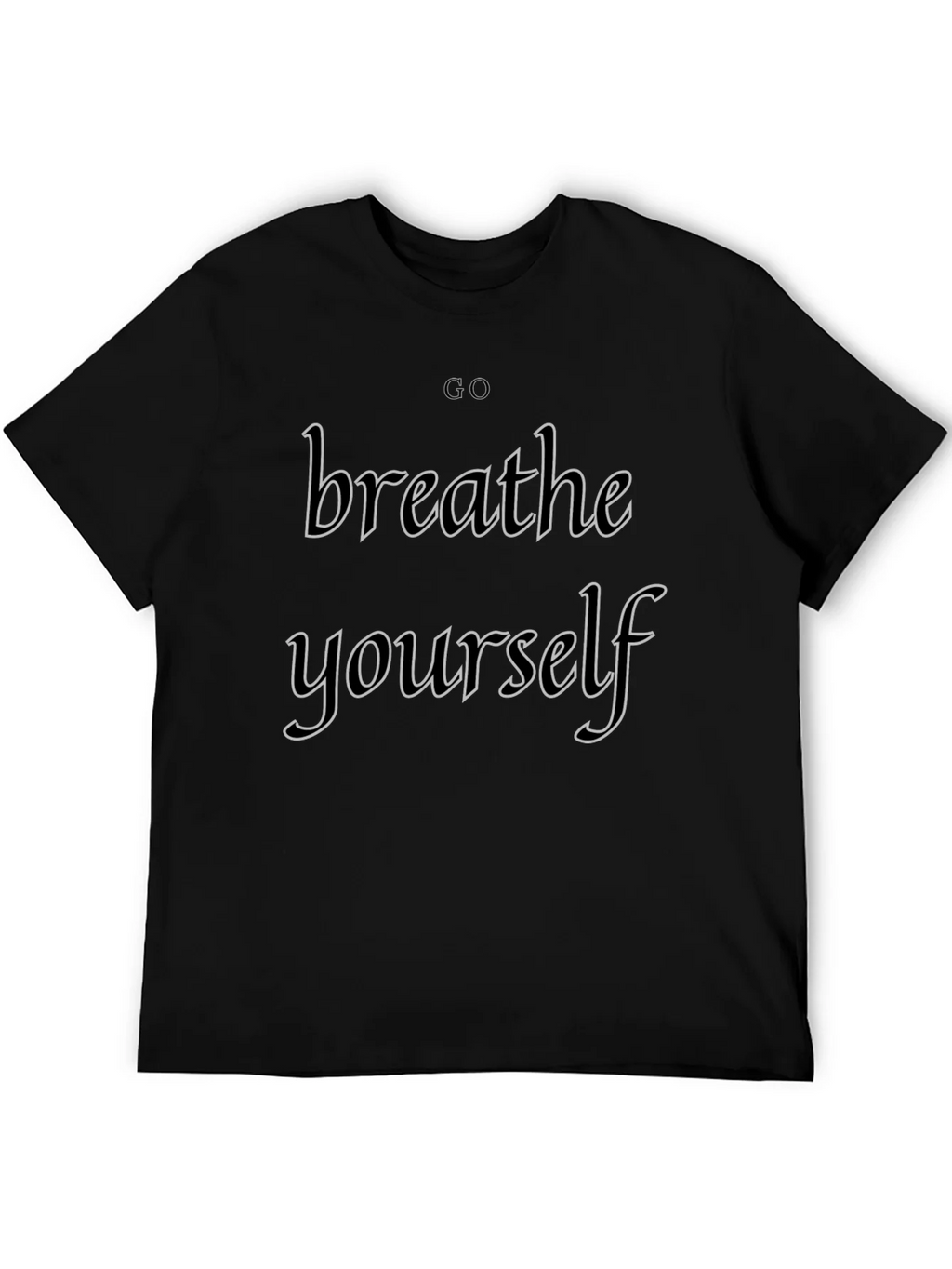 Breathe Yourself Graphic Tee - Casual Comfort product image 3