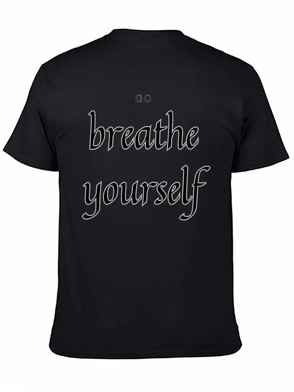 Breathe Yourself Graphic Tee - Casual Comfort product image 2