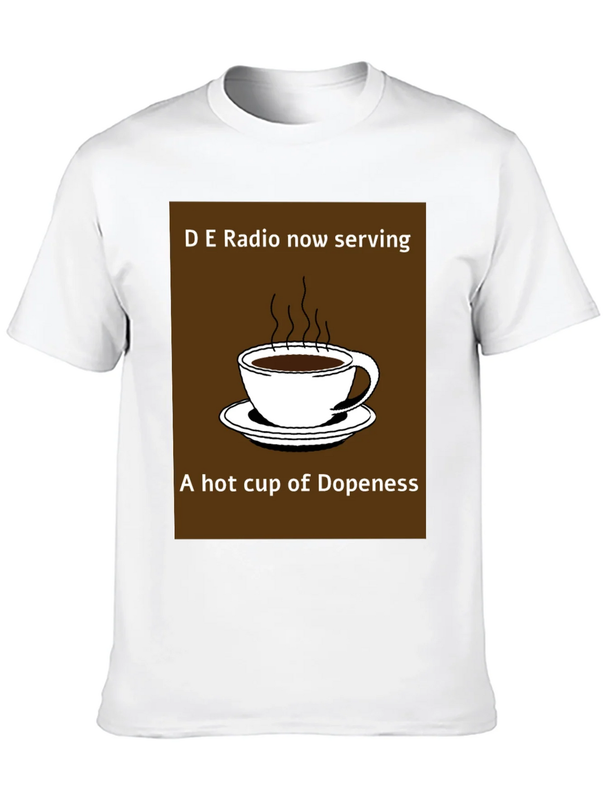 D E Radio Dopeness Coffee Graphic T-Shirt product image 9