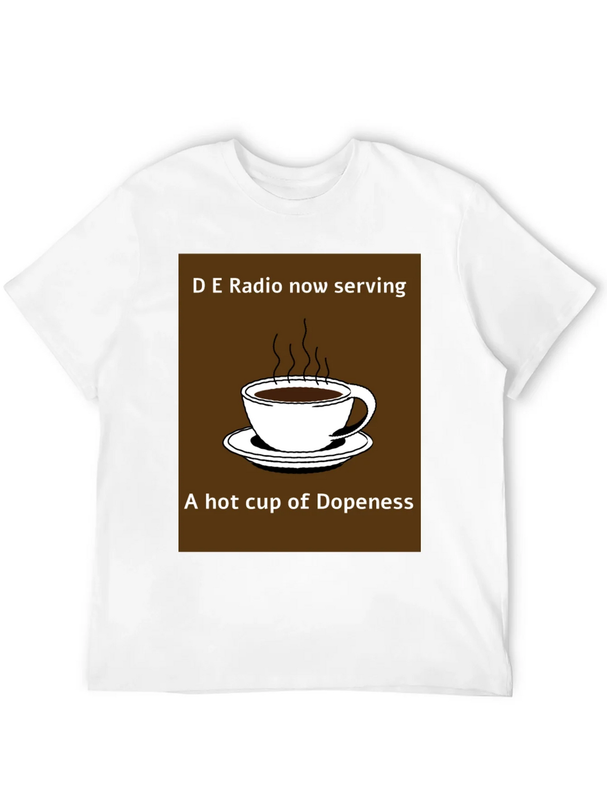 D E Radio Dopeness Coffee Graphic T-Shirt product image 11