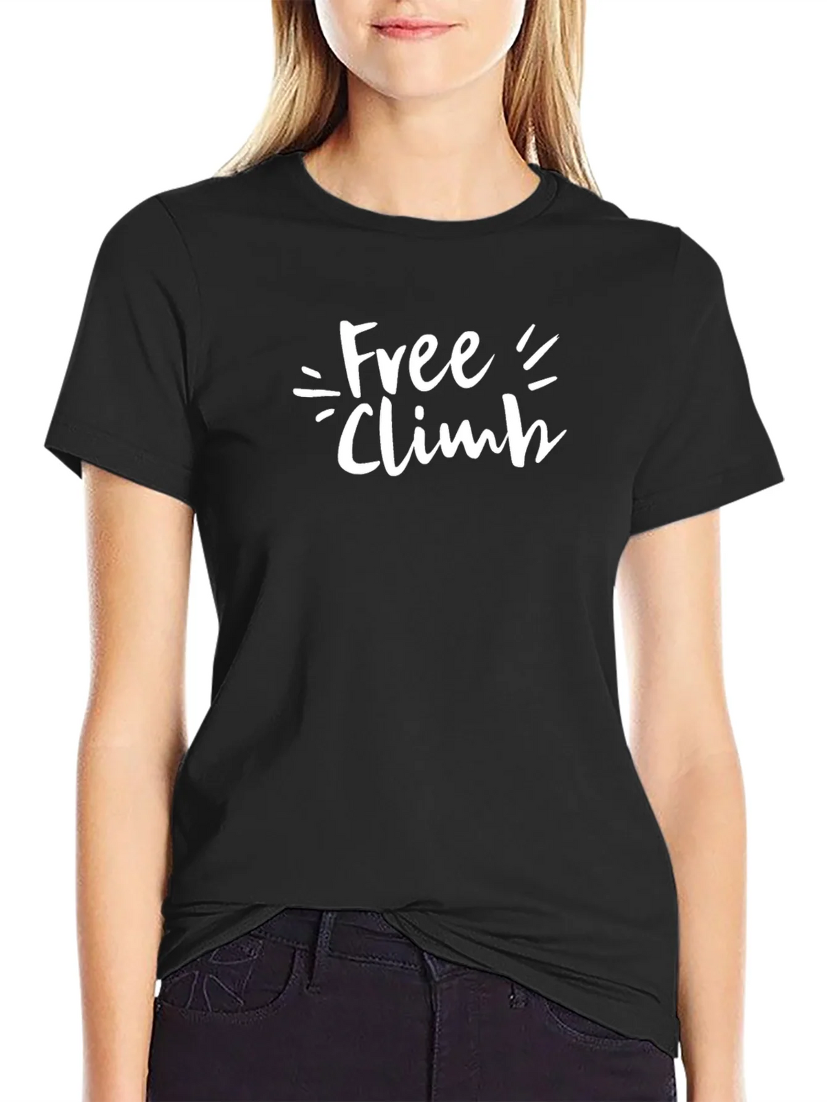Free Climb Graphic T-Shirt - Black product image 2