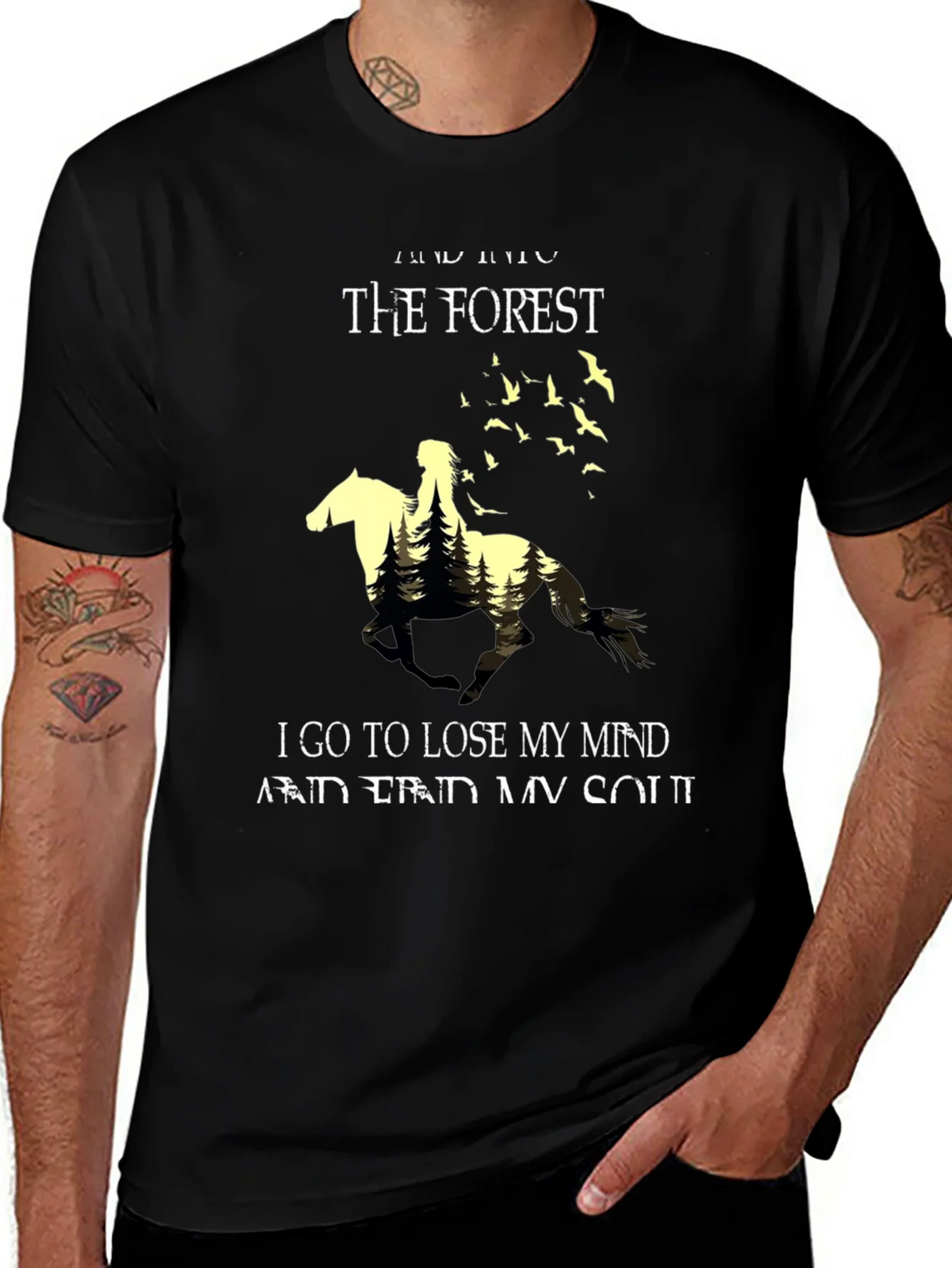 Into the Forest T-Shirt - Lose Your Mind & Find Soul product image 1