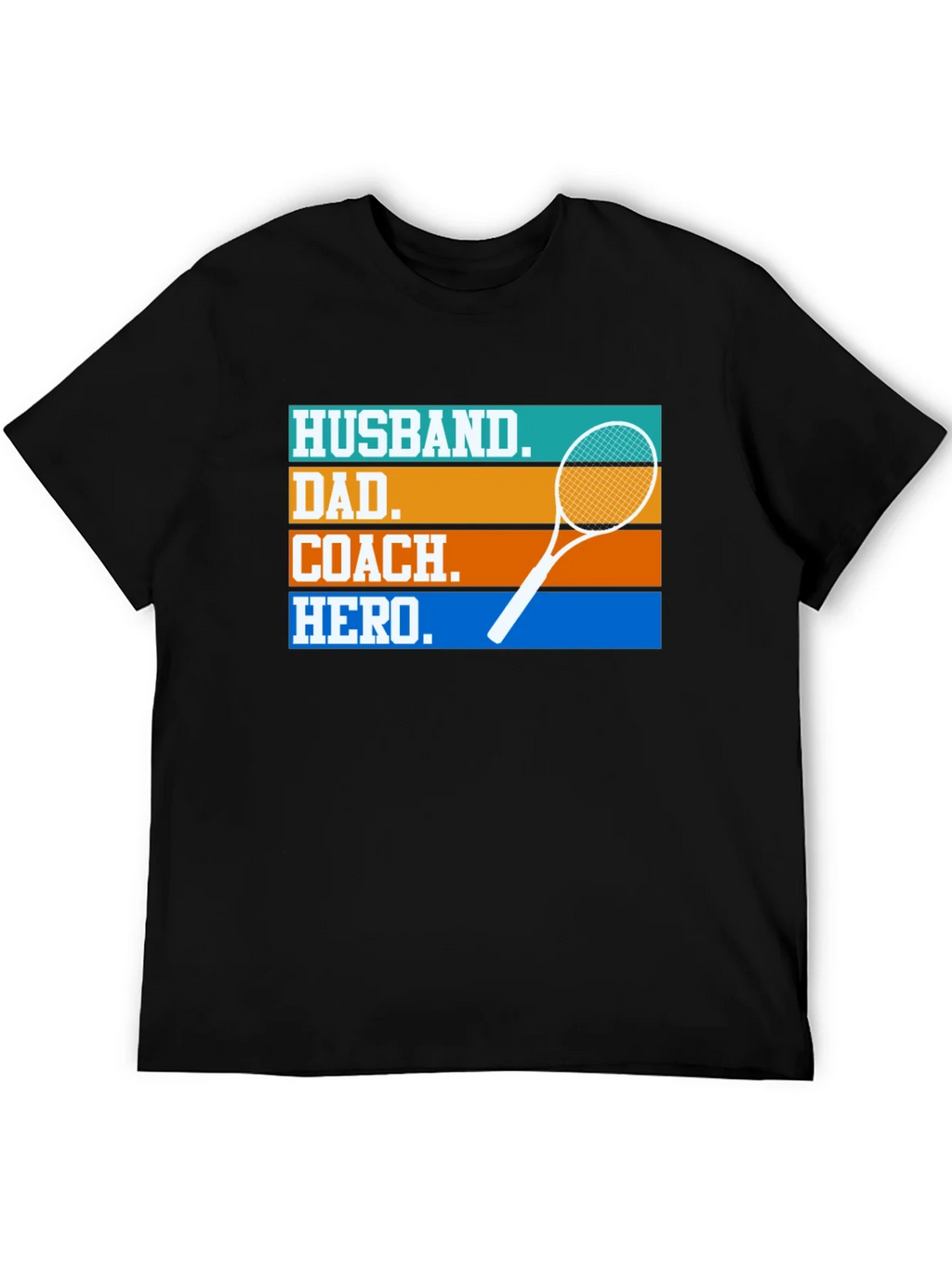 Husband Dad Coach Hero T-Shirt product image 1