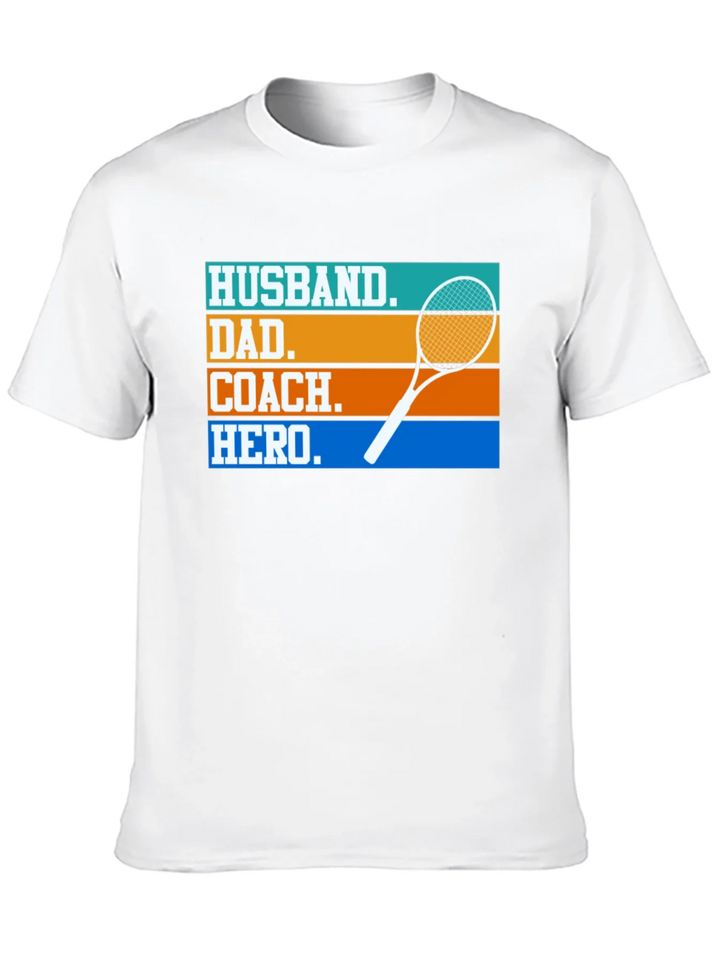 Husband Dad Coach Hero T-Shirt product image 3