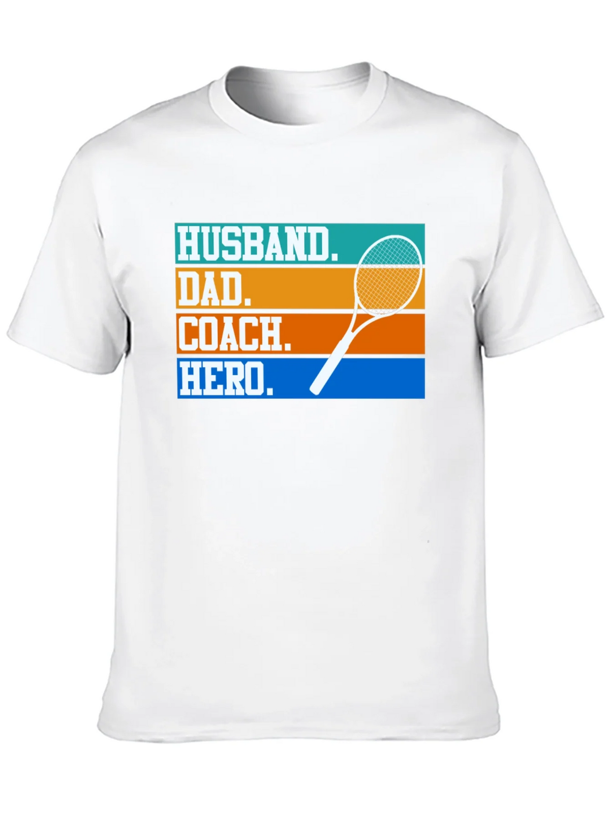 Husband Dad Coach Hero T-Shirt product image 3