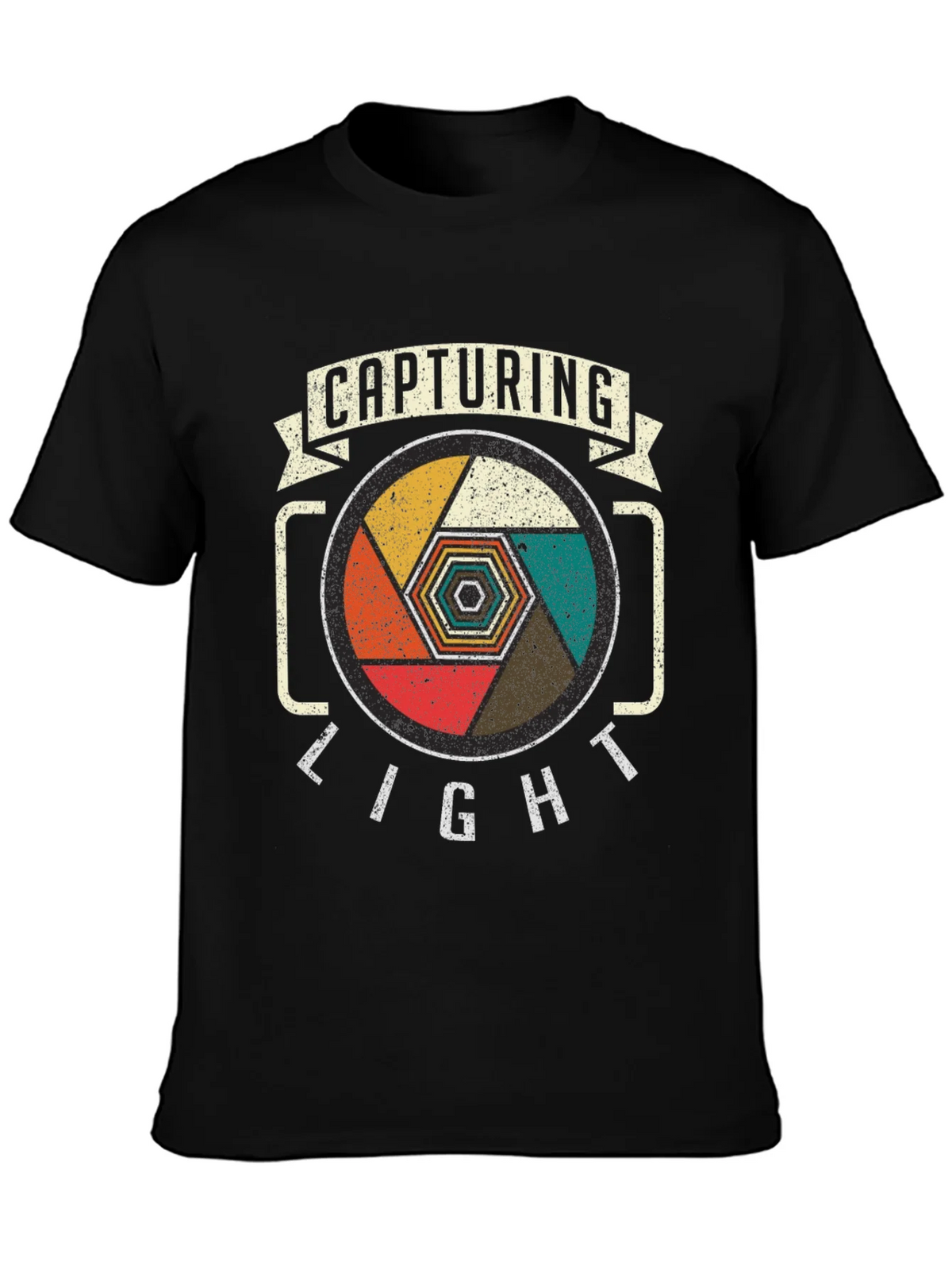 Capturing Light Camera Lens Graphic Tee - Black product image 3