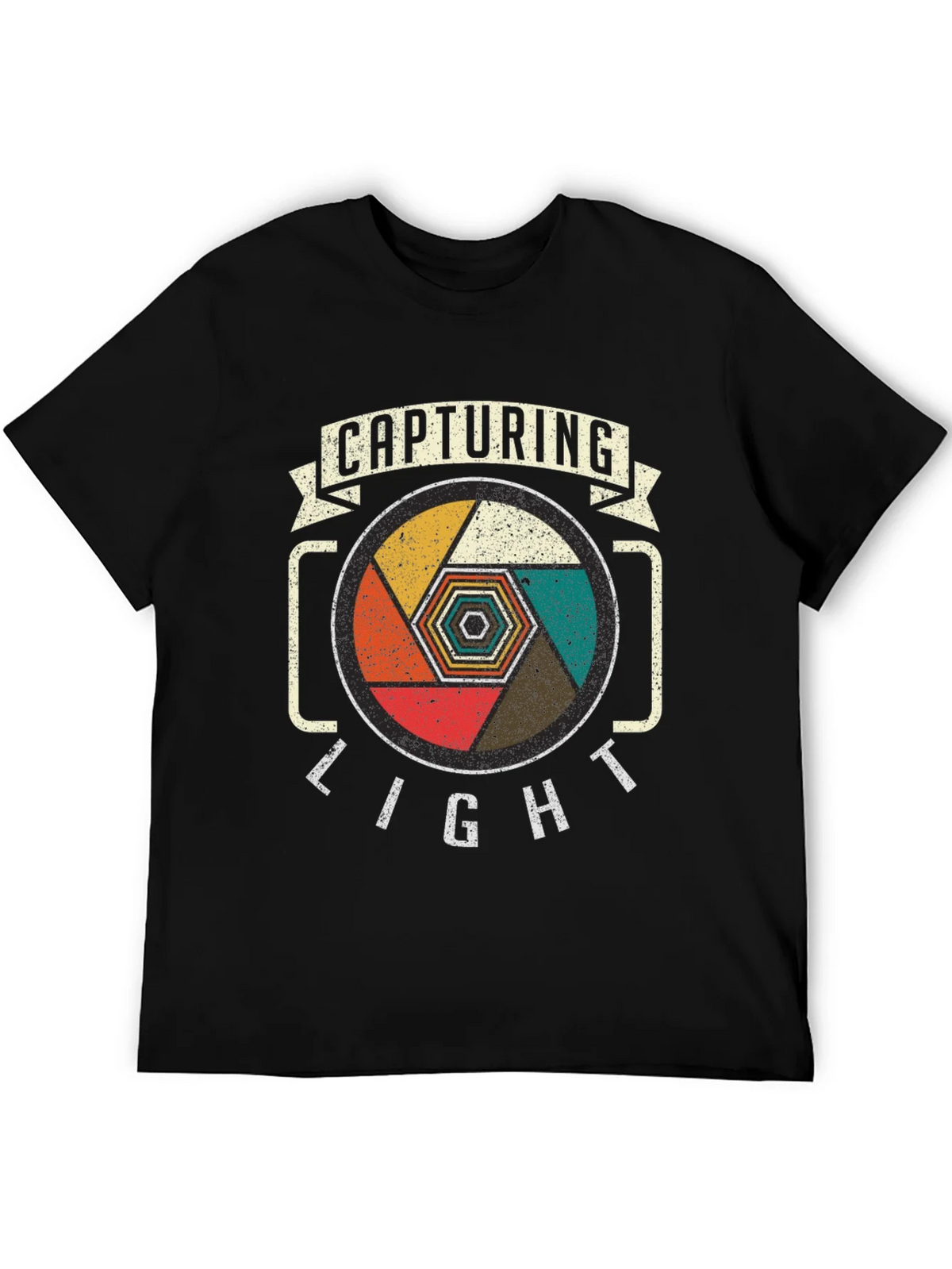Capturing Light Camera Lens Graphic Tee - Black product image 5