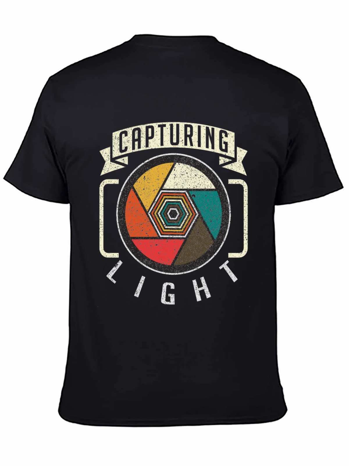 Capturing Light Camera Lens Graphic Tee - Black product image 4