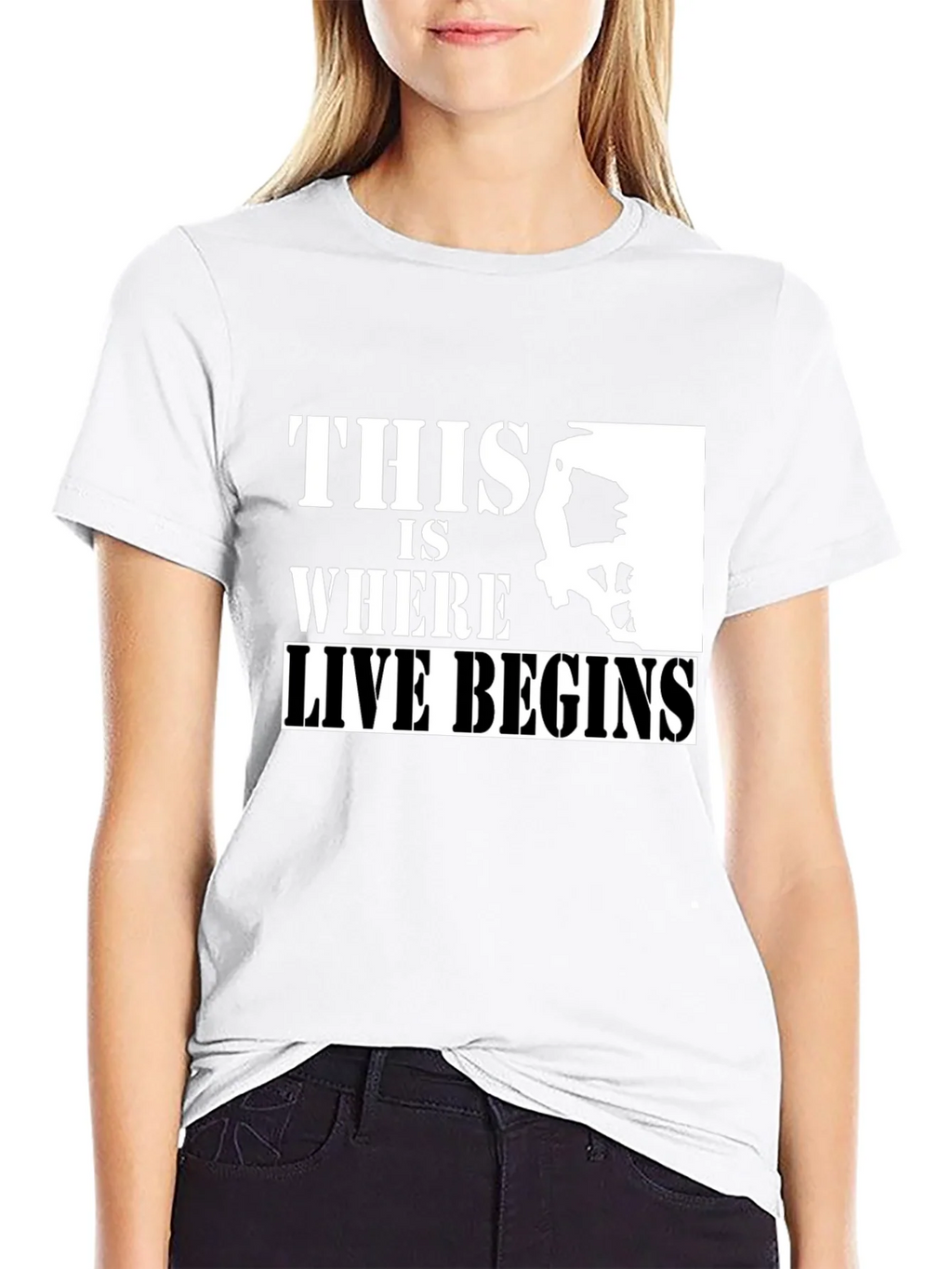Climbing T-Shirt: This Is Where Life Begins product image 7