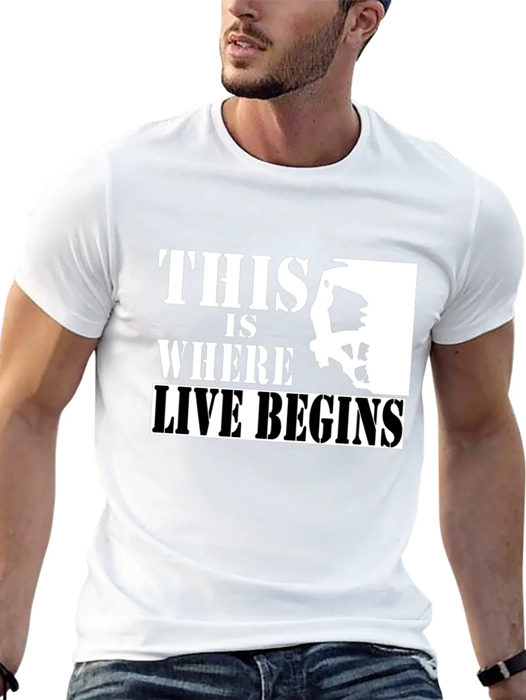 Climbing T-Shirt: This Is Where Life Begins product image 11