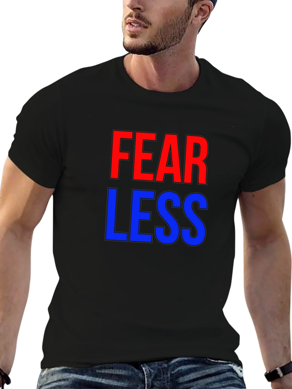 Fearless Graphic Tee - Bold Statement Shirt product image 2
