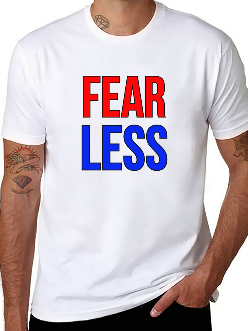 Fearless Graphic Tee - Bold Statement Shirt product image 3