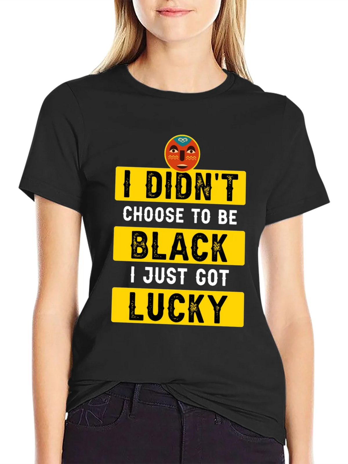Black Pride Graphic Tee - I Didnt Choose To Be product image 2