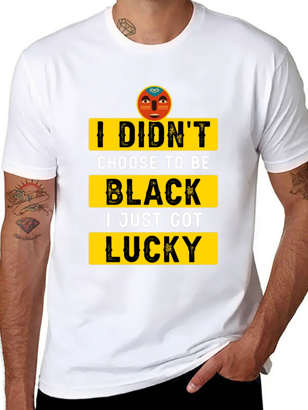 Black Pride Graphic Tee - I Didnt Choose To Be product image 7