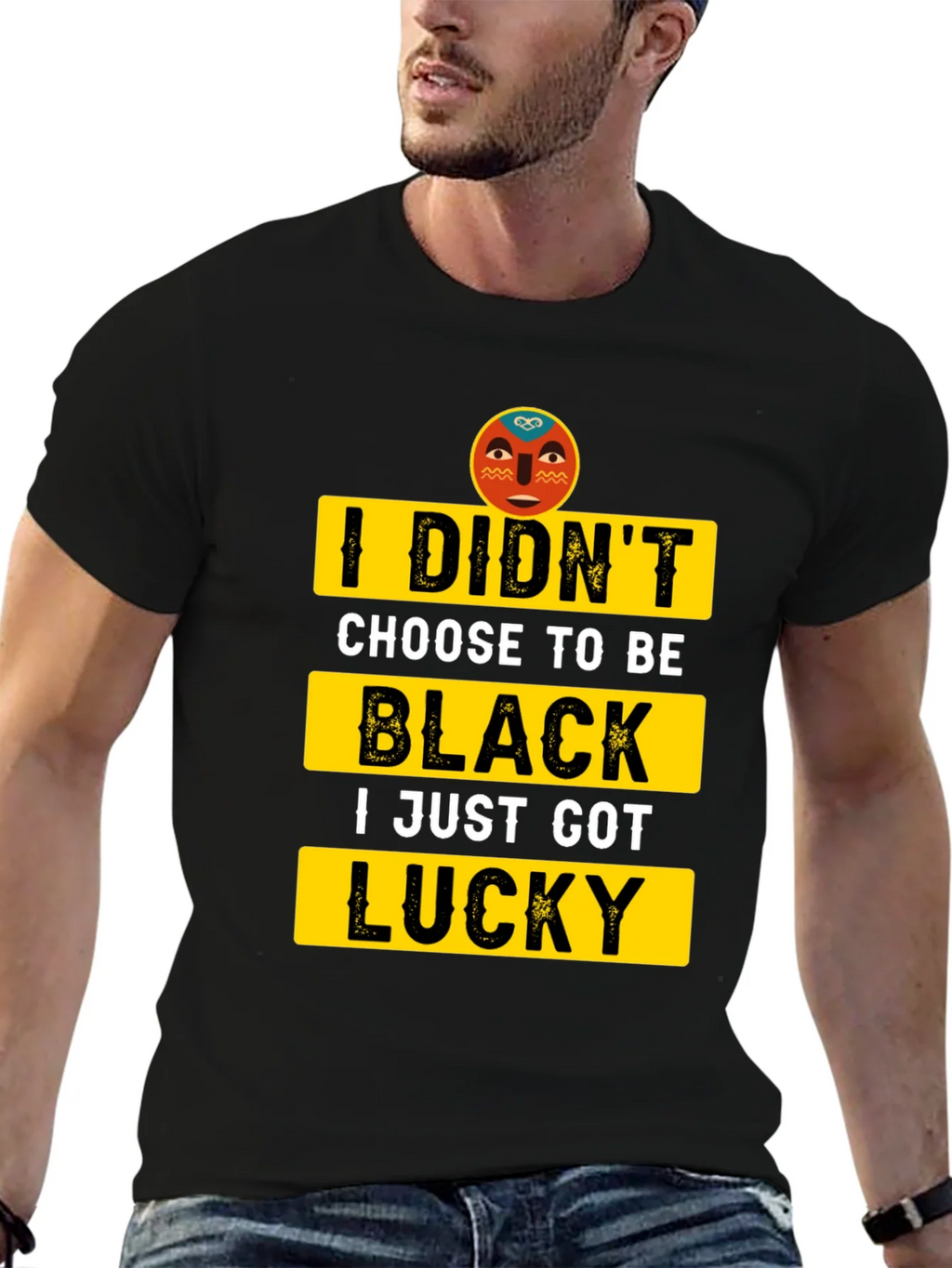 Black Pride Graphic Tee - I Didnt Choose To Be product image 6