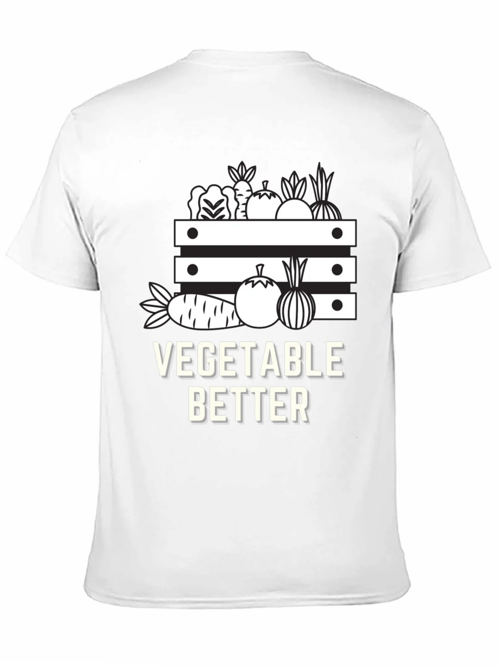 Vegetable Better Graphic Tee - Black Cotton Shirt product image 10