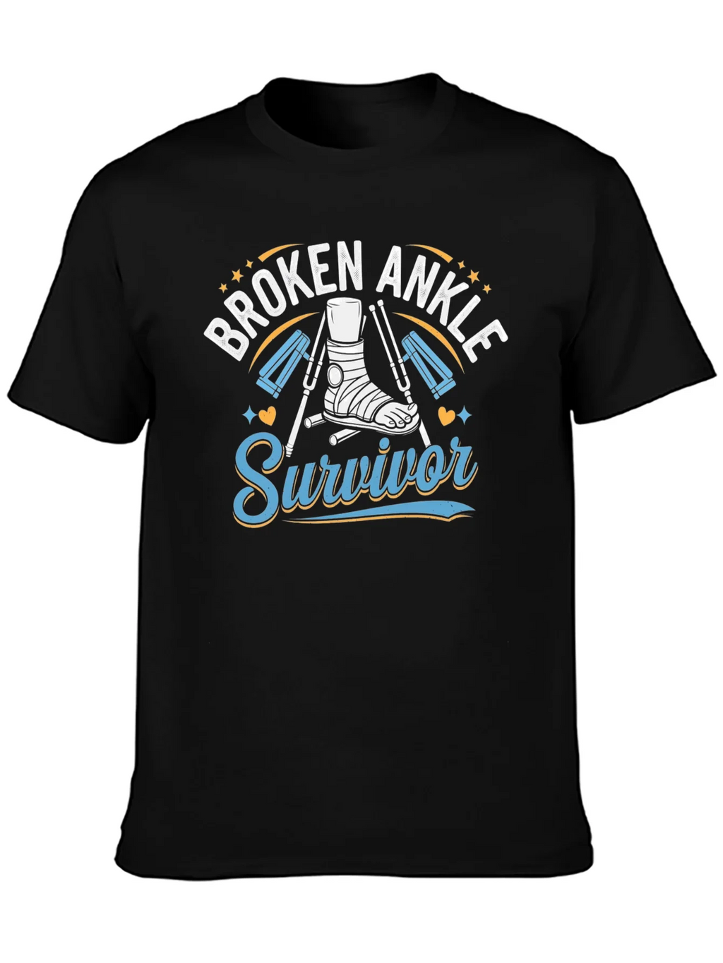 Broken Ankle Survivor T-Shirt product image 3
